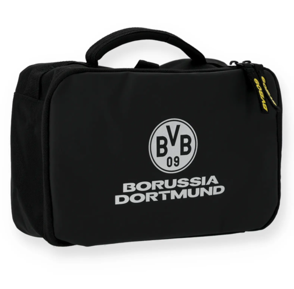 Borussia Dortmund - Kulturbeutel schwarz mit Logo